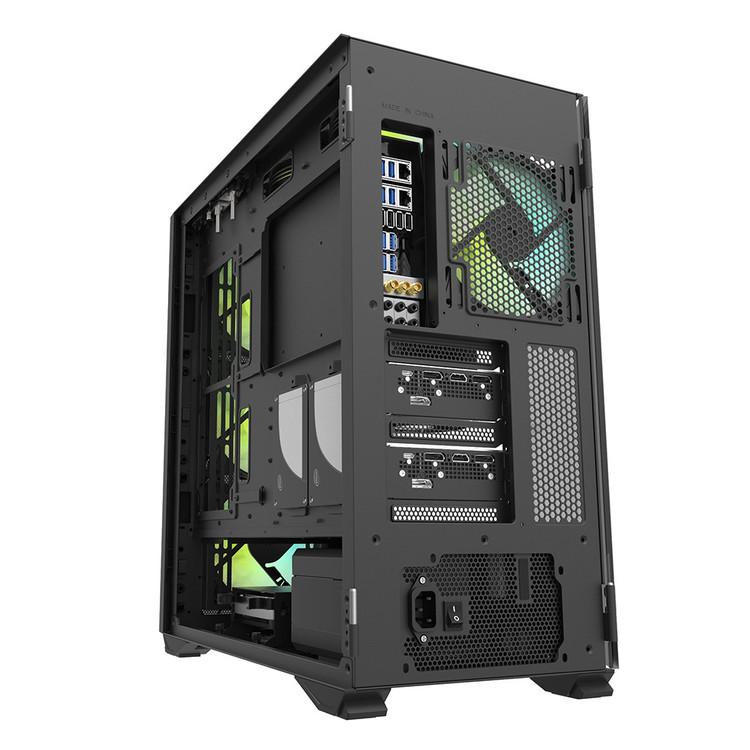 darkFlash大飛 DLX21 Mesh E-ATX 電腦機殼(預鎖4顆14公分A.RGB風扇)