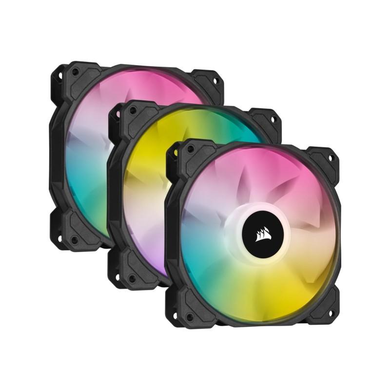 CORSAIR 海盜船 SP120 RGB ELITE 12公分風扇 白/黑 單風扇 三風扇