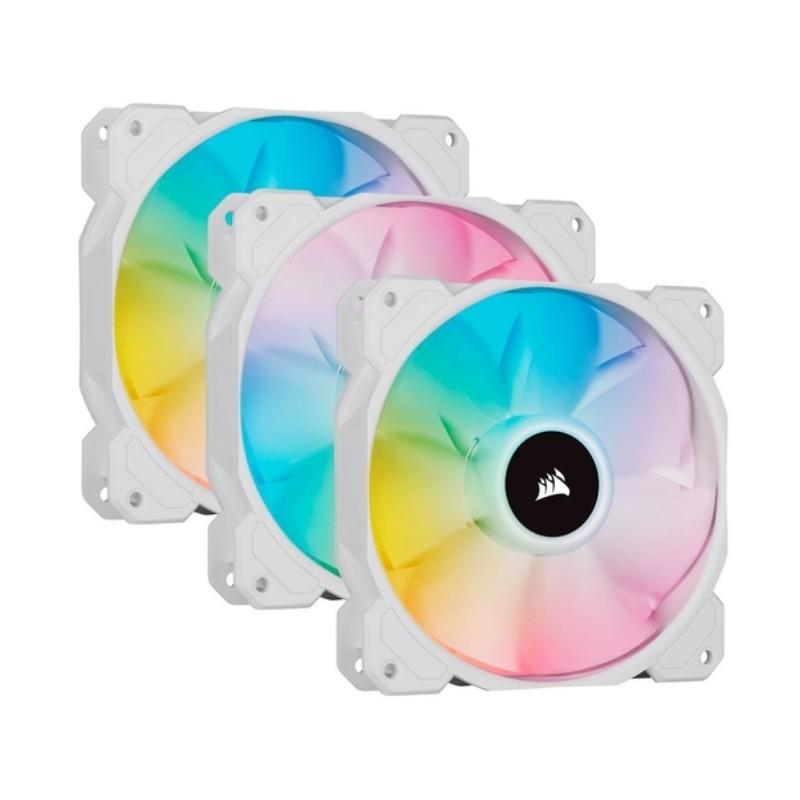 CORSAIR 海盜船 SP120 RGB ELITE 12公分風扇 白/黑 單風扇 三風扇