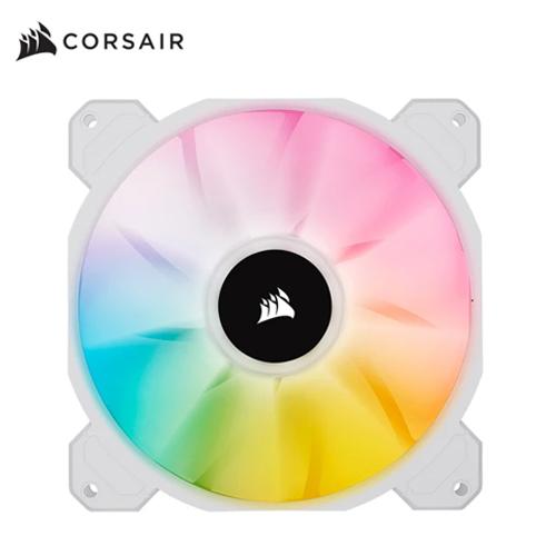 CORSAIR 海盜船 SP140 RGB ELITE 12公分風扇 白/黑 單風扇 雙風扇