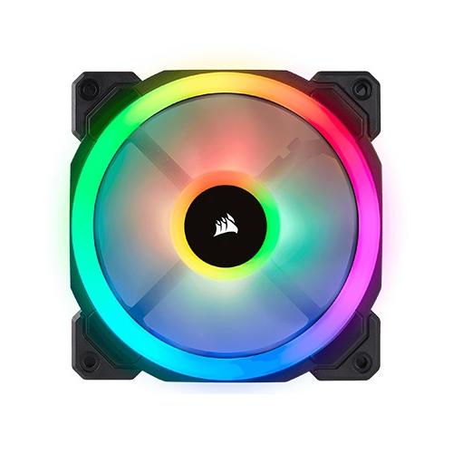 CORSAIR 海盜船 LL120 RGB LED 12公分風扇 白/黑 單風扇 三風扇