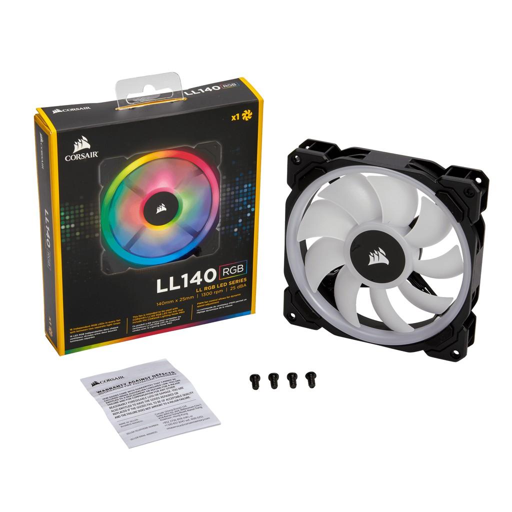 CORSAIR 海盜船 LL140 RGB LED 14公分風扇 單風扇 雙風扇