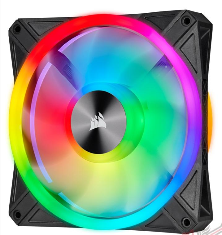 CORSAIR 海盜船 QL140 RGB 14公分風扇 白/黑 單風扇 雙風扇