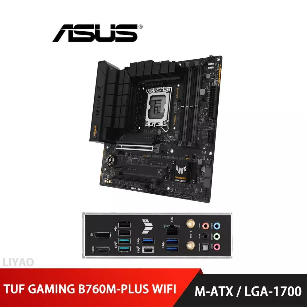 華碩 TUF GAMING B760M-PLUS WIFI 主機板 M-ATX/1700腳位