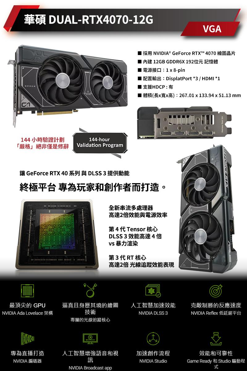 【華碩平台】I5十核GeForce RTX 4070 Win11{創作者O}創作者專用主機(I5-13400F/32G/1TB_M.2)