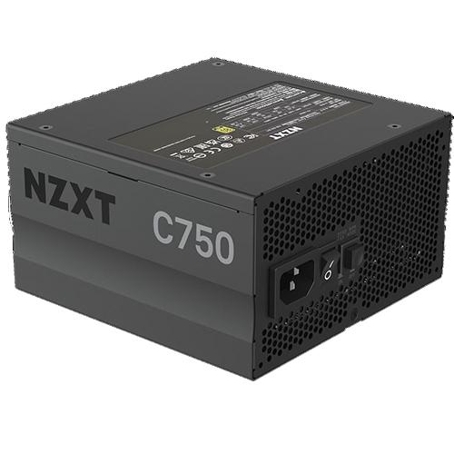 NZXT 美商恩傑 C750 750W 金牌電源供應器 全模組/全日系/靜音電源/12年保