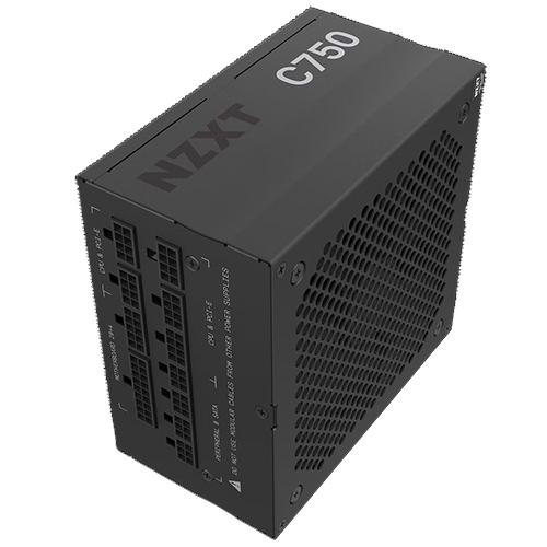 NZXT 美商恩傑 C750 750W 金牌電源供應器 全模組/全日系/靜音電源/12年保