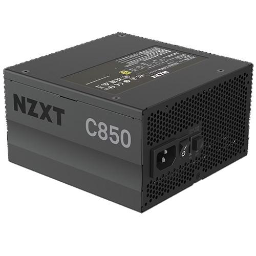 NZXT 美商恩傑 C850 850W 金牌電源供應器 全模組/全日系/靜音電源/12年保