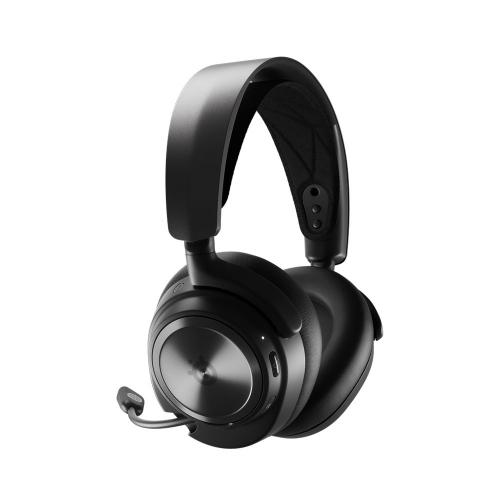 SteelSeries 賽睿 Arctis Nova Pro Wireless 無線電競藍芽耳機麥克風 (附 耳機裝飾片蓋及頭帶組 紅)