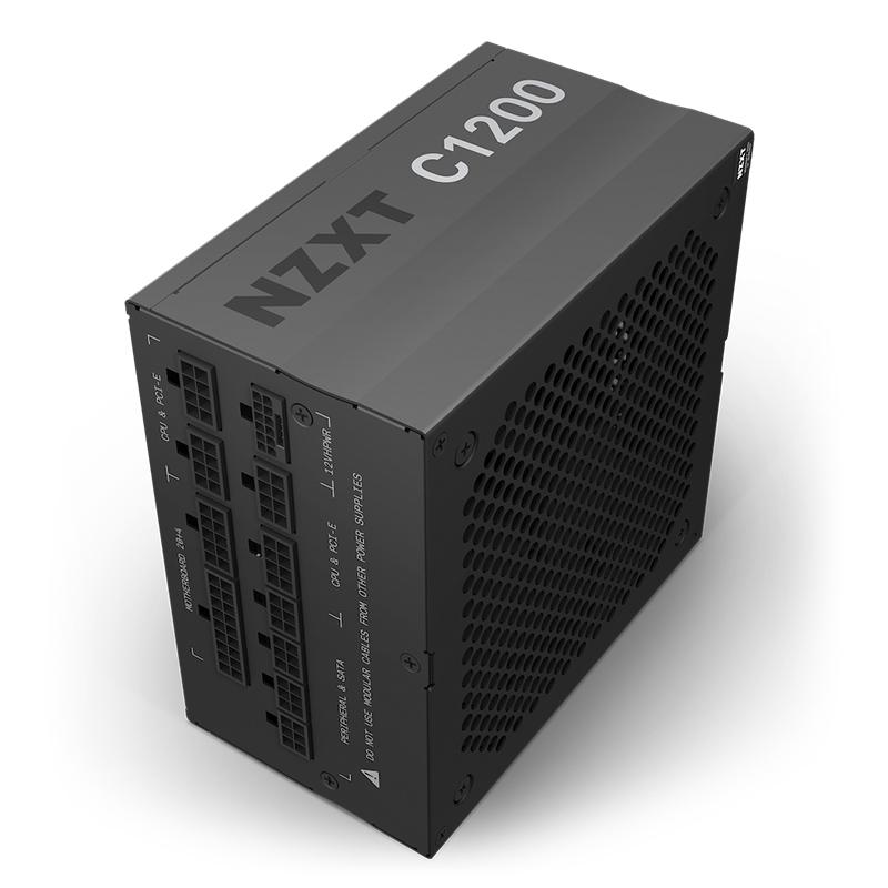 NZXT 美商恩傑 C1200 1200W ATX3.0 Pcie5.0 金牌 電源供應器 全模組/全日系/靜音電源/12年保