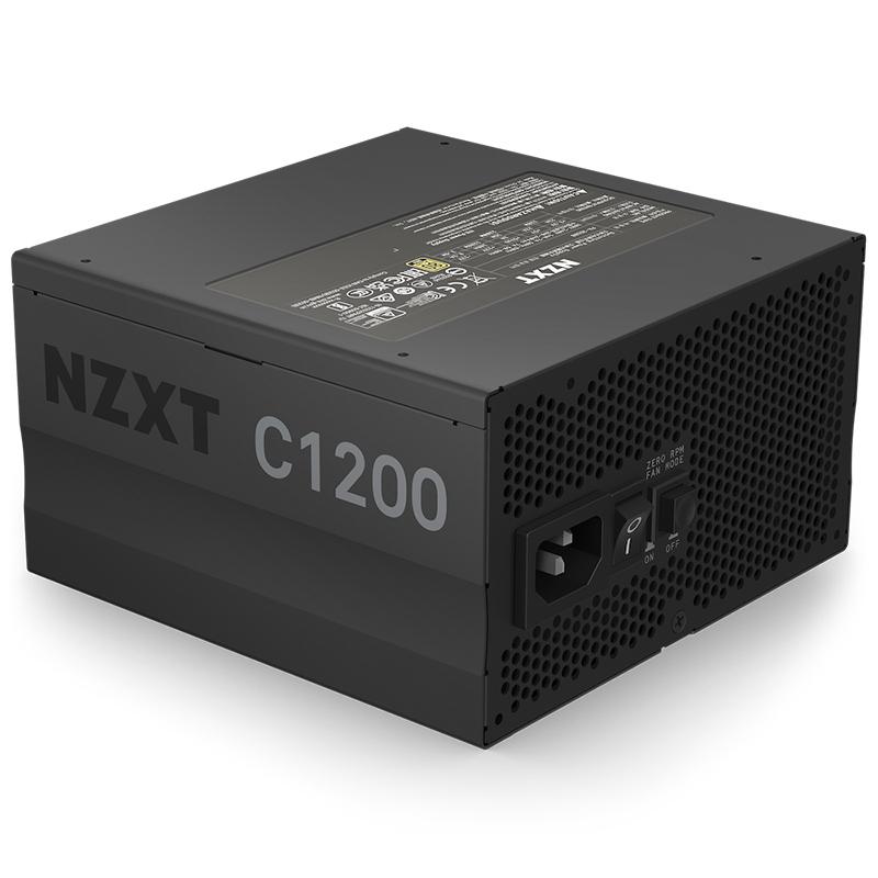 NZXT 美商恩傑 C1200 1200W ATX3.0 Pcie5.0 金牌 電源供應器 全模組/全日系/靜音電源/12年保