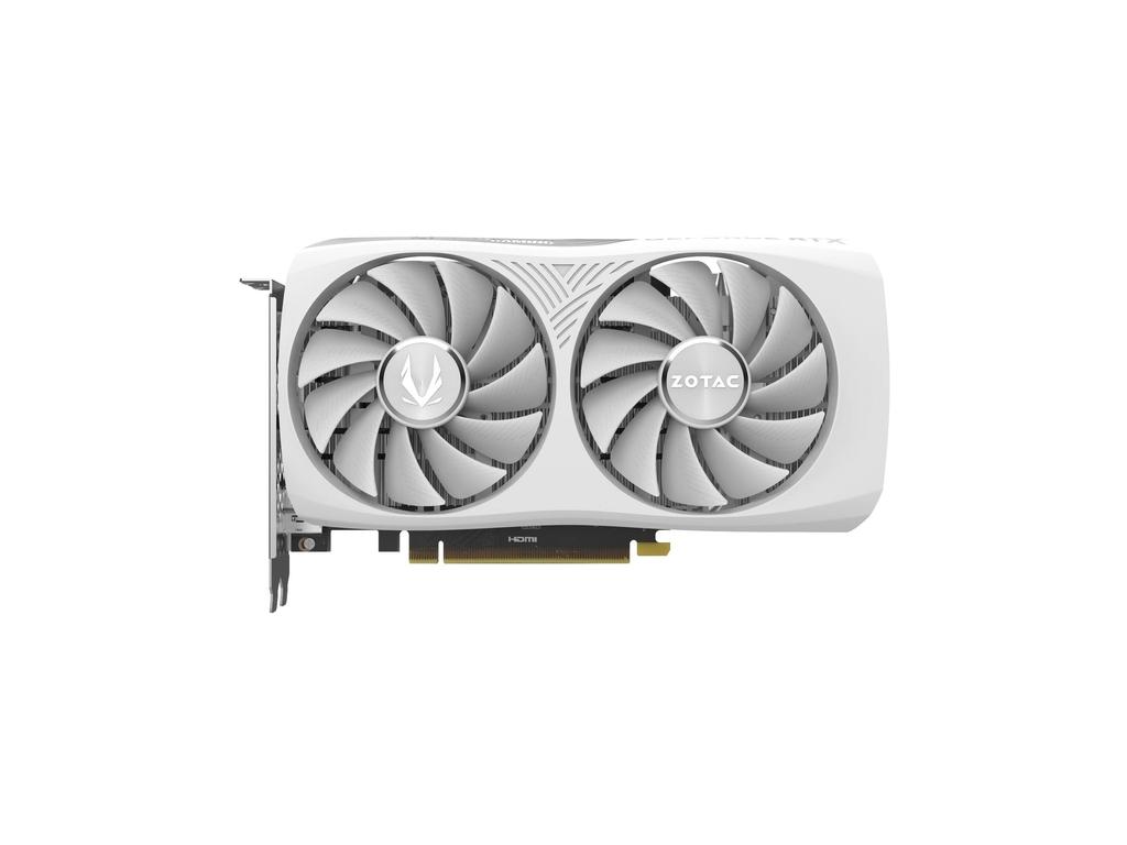 ZOTAC 索泰 GAMING GeForce RTX 4060 8GB Twin Edge OC White Edition  顯示卡 (ZT-D40600Q-10M )