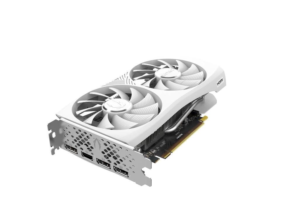 ZOTAC 索泰 GAMING GeForce RTX 4060 8GB Twin Edge OC White Edition  顯示卡 (ZT-D40600Q-10M )