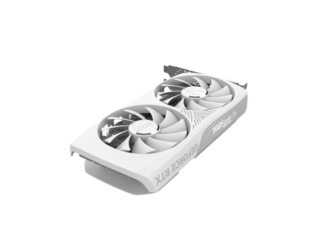 ZOTAC 索泰 GAMING GeForce RTX 4060 8GB Twin Edge OC White Edition  顯示卡 (ZT-D40600Q-10M )