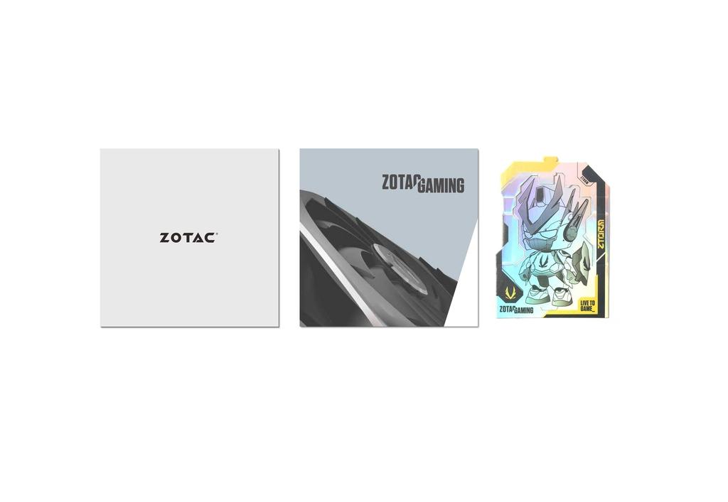 ZOTAC 索泰 GAMING GeForce RTX 4060 8GB Twin Edge OC White Edition  顯示卡 (ZT-D40600Q-10M )