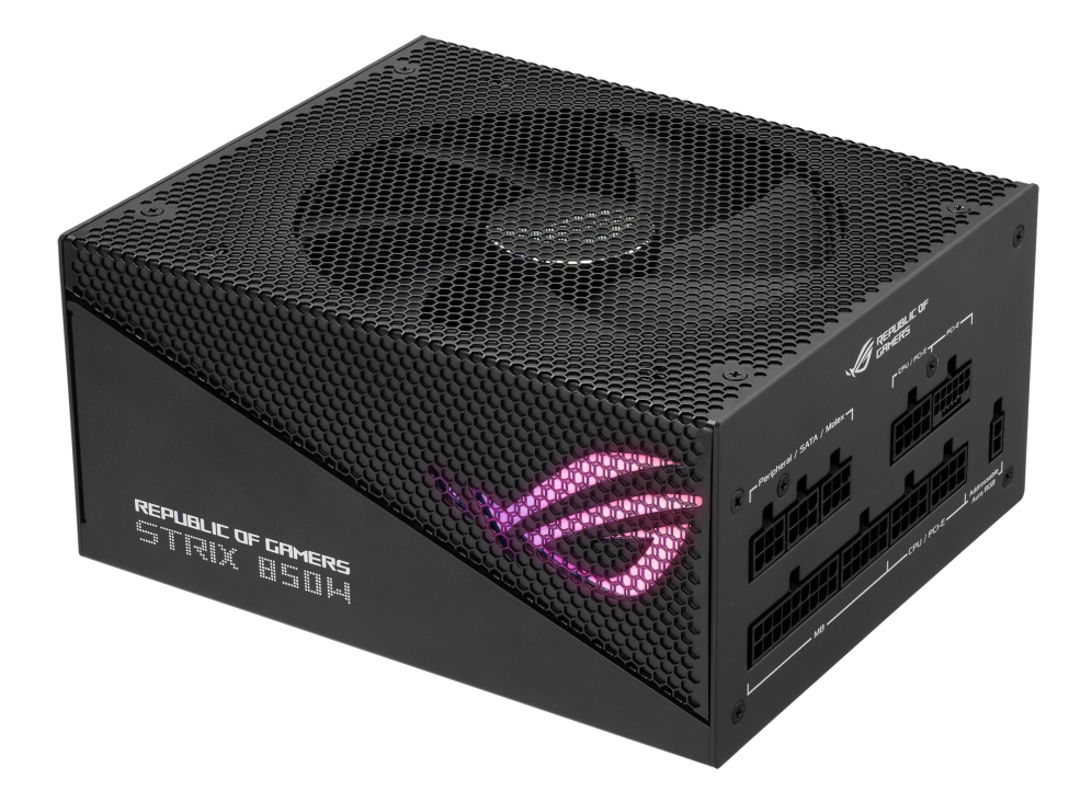 華碩 ROG STRIX 850W AURA Edition電源/ATX3/PCIe 5 電源供應器