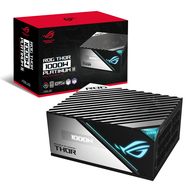 華碩 ROG THOR II 1000W 白金認證/全日系電容/靜音/電源供應器