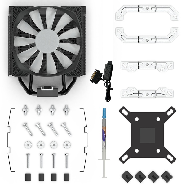 MONTECH 君主 AIR COOLER 210 塔扇散熱器