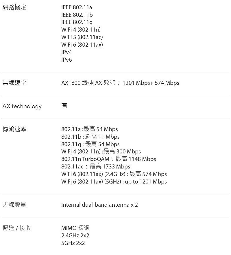 華碩 ZenWiFi XD4 Plus 三入組 AX1800 Mesh Wi-Fi 6 無線路由器 黑