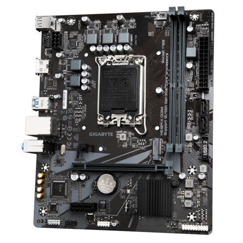 技嘉 H610M K DDR4 主機板 M-ATX/1700腳位