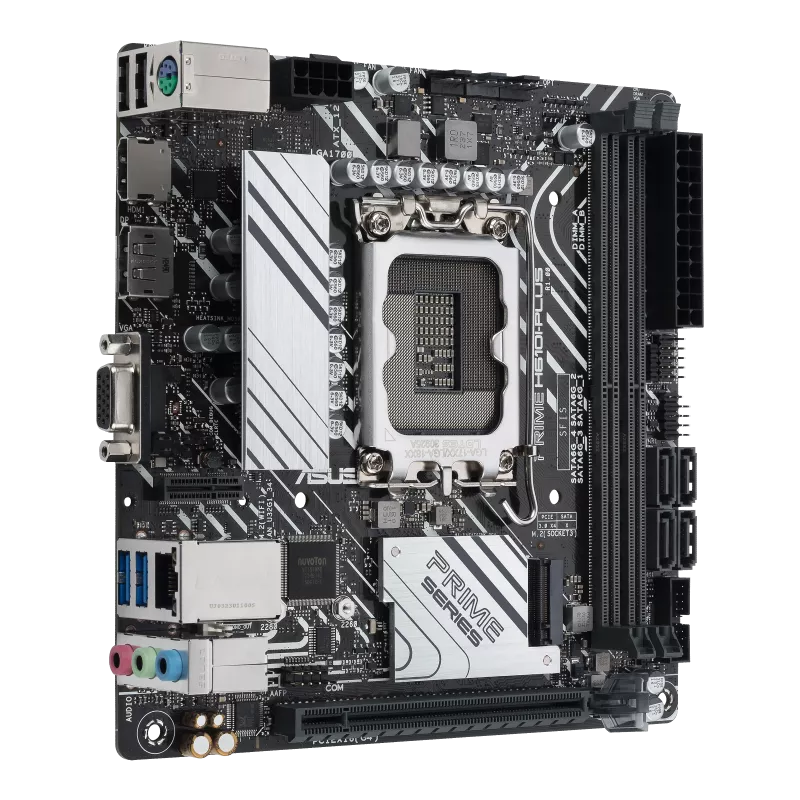 華碩 PRIME-H610I-PLUS-CSM 主機板 ITX/1700腳位/D5