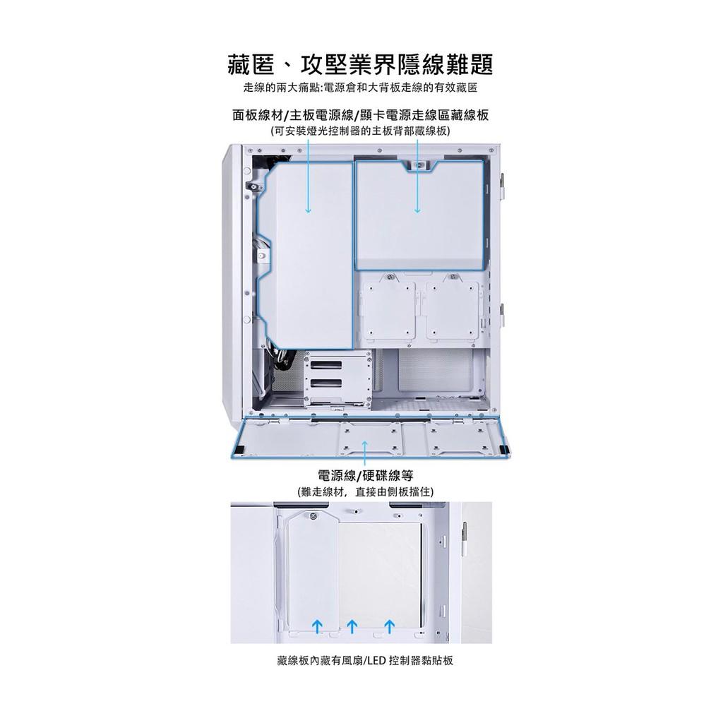 LIAN-LI 聯力 Lancool II-Mesh RGB (Type-C) 白 黑