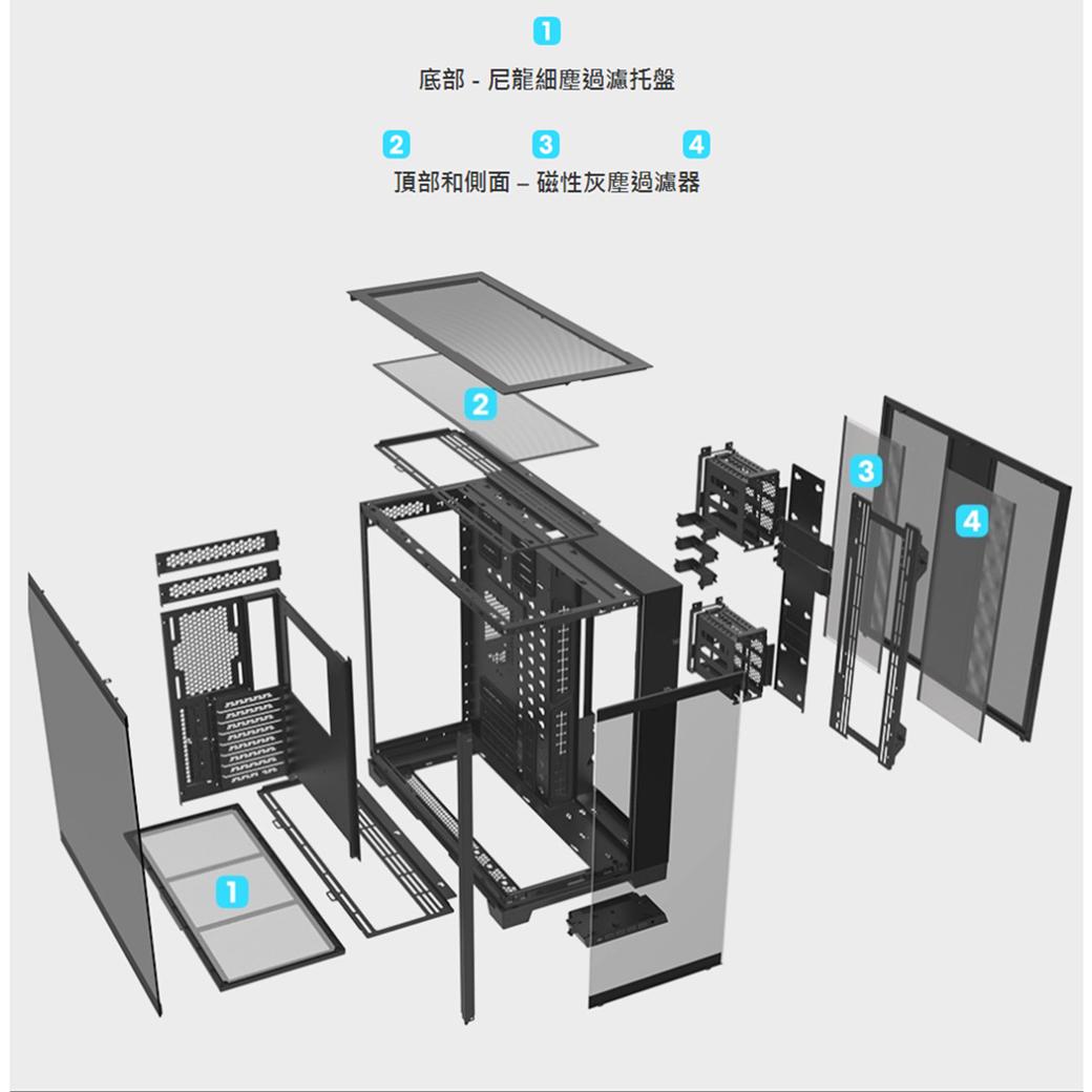 LIAN LI 聯力 O11 Dynamic EVO XL 電腦機殼 O11D EVO XL