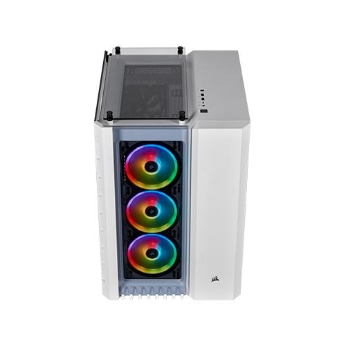 CORSAIR 海盜船 680X RGB 白/黑 鋼化玻璃機殼