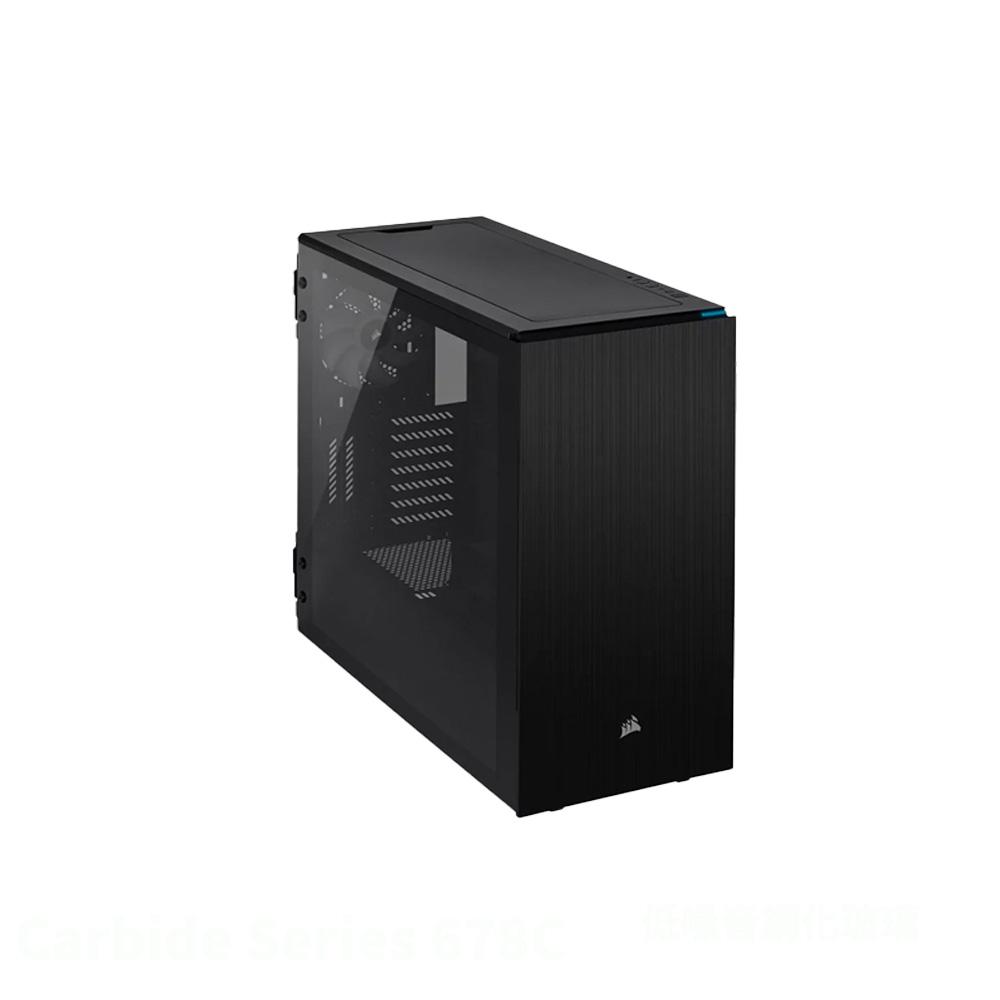 海盜船CORSAIR Carbide Series 678C 低噪音鋼化玻璃ATX機殼