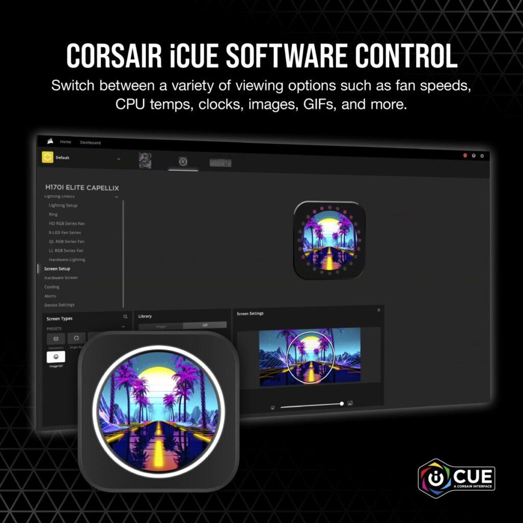 CORSAIR 海盜船 iCUE ELITE LCD 水冷升級套件