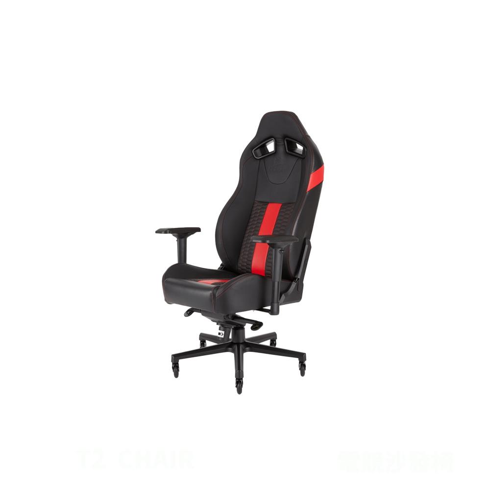 CORSAIR T2 CHAIR 紅黑配色 電競沙發椅 (T2-CHAIR-B/R)