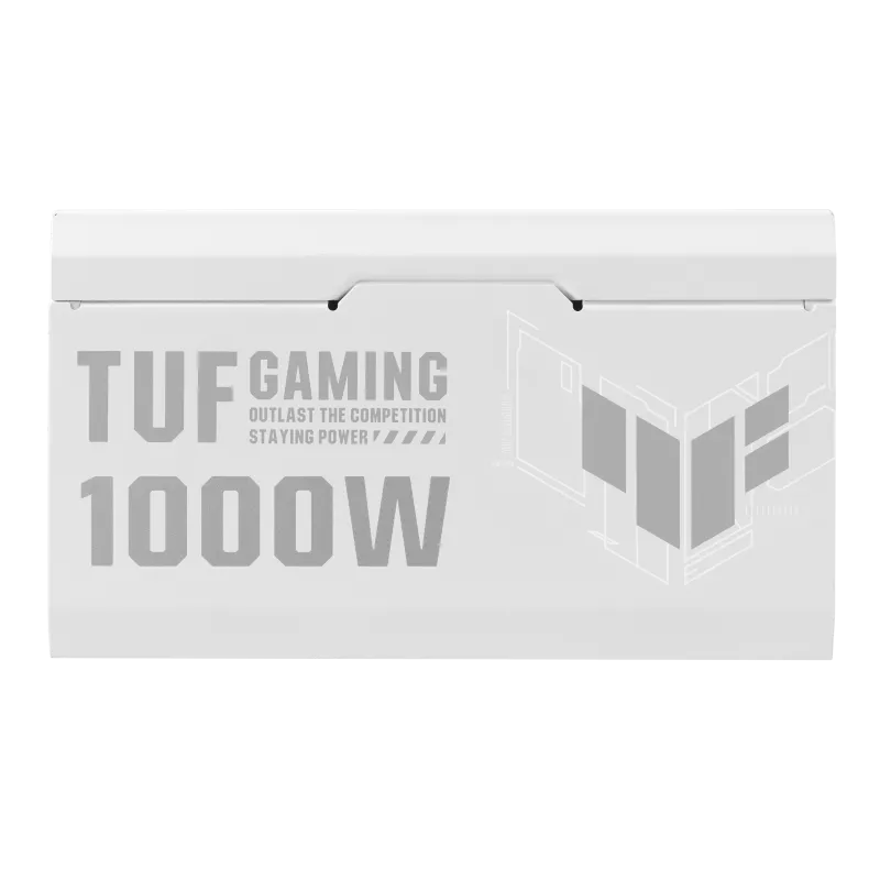 華碩 TUF GAMING 1000G 1000W White ATX3.0 金牌 軍戎白 電源供應器