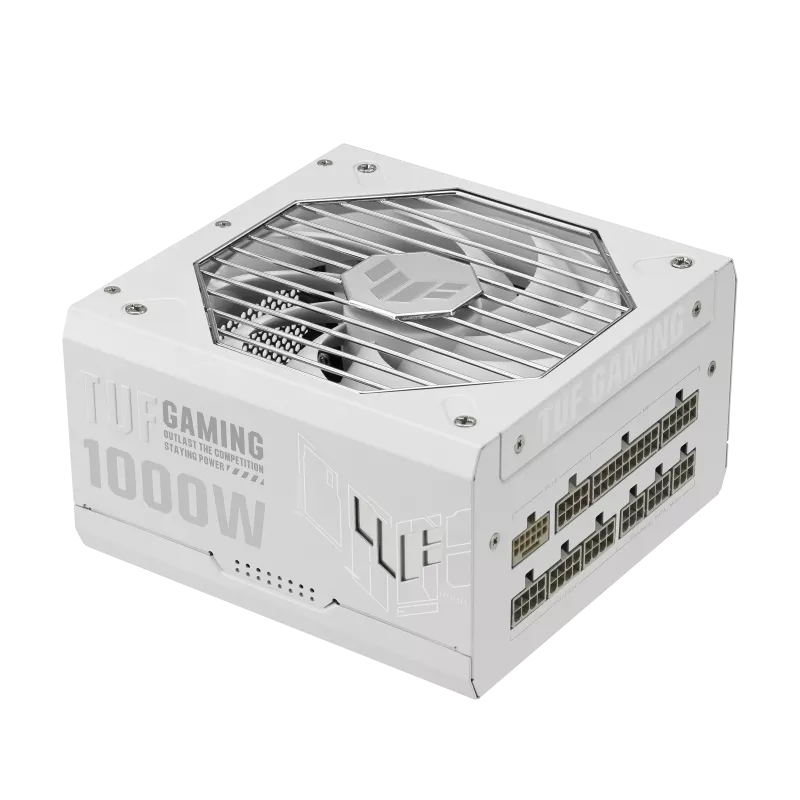 華碩 TUF GAMING 1000G 1000W White ATX3.0 金牌 軍戎白 電源供應器