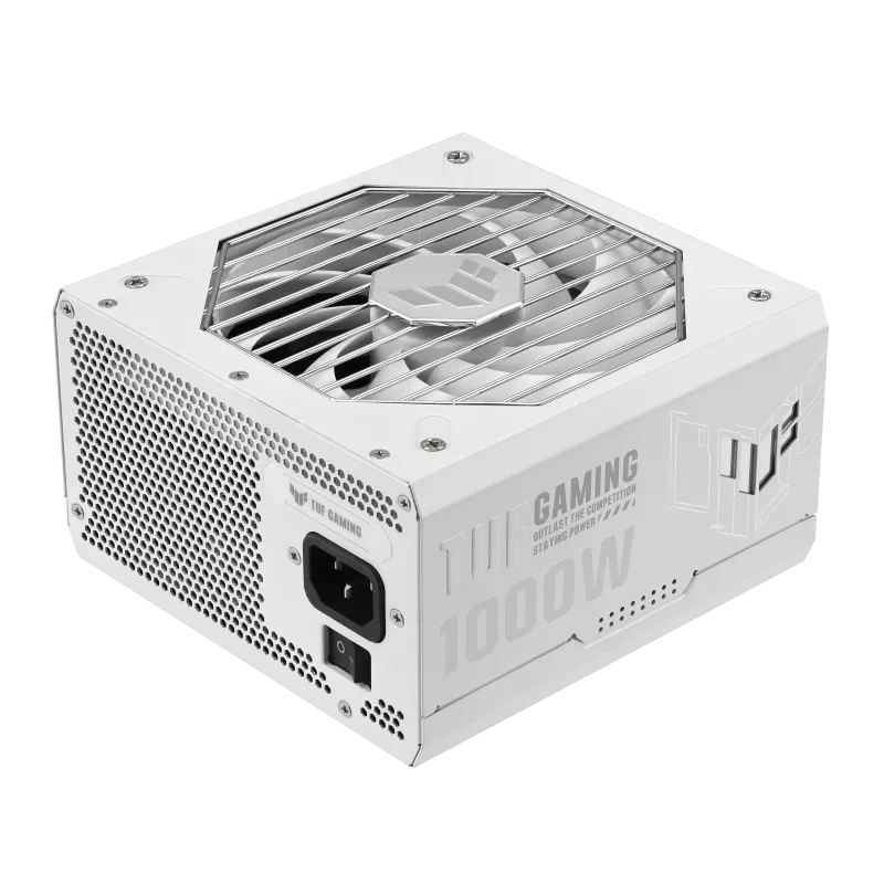 華碩 TUF GAMING 1000G 1000W White ATX3.0 金牌 軍戎白 電源供應器