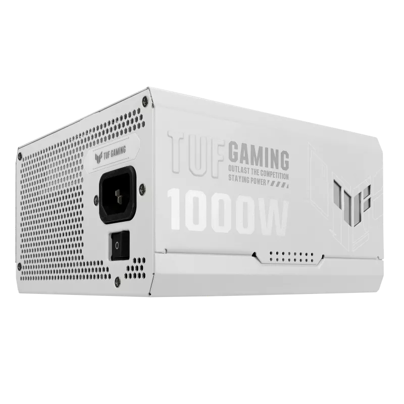 華碩 TUF GAMING 1000G 1000W White ATX3.0 金牌 軍戎白 電源供應器