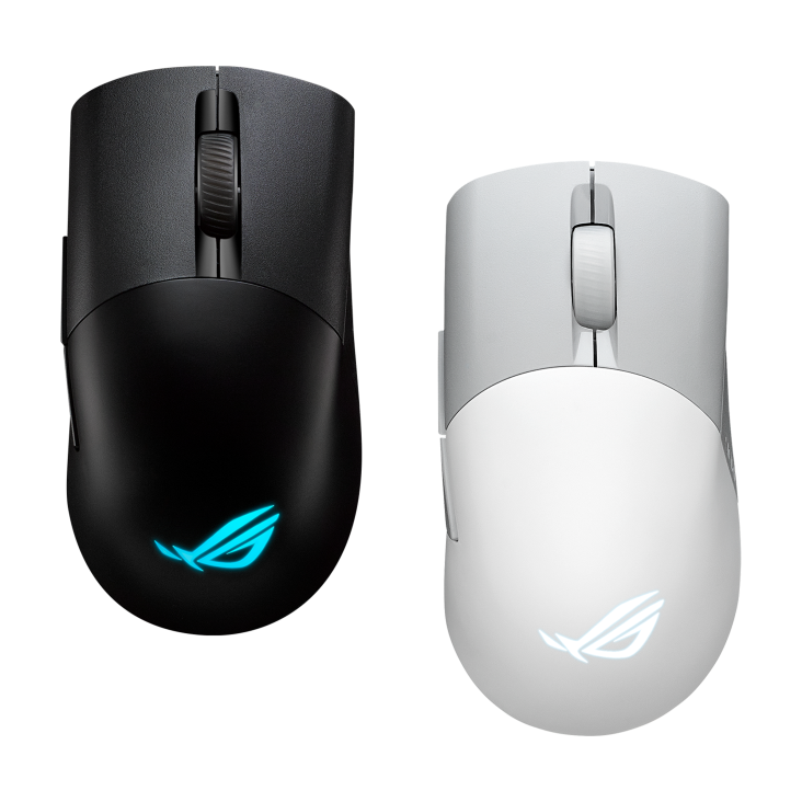 華碩 ROG KERIS WIRELESS AIMPOINT 電競滑鼠(黑白兩款)