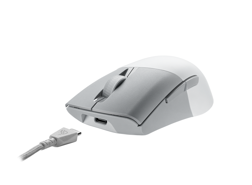 華碩 ROG KERIS WIRELESS AIMPOINT 電競滑鼠(黑白兩款)