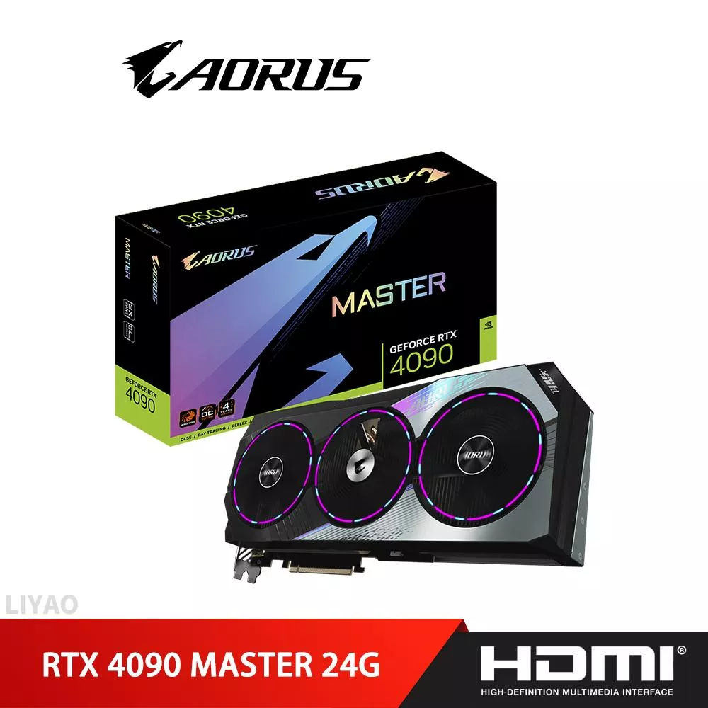 技嘉 AORUS RTX4090 MASTER 24G 顯示卡