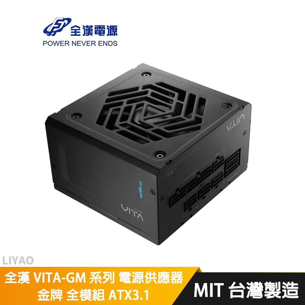 全漢 VITA-GM 650W 750W 850w 1000w (MIT)(MIT台灣製造/80+金牌/ATX3.1/全模組/主日系/十年保固)