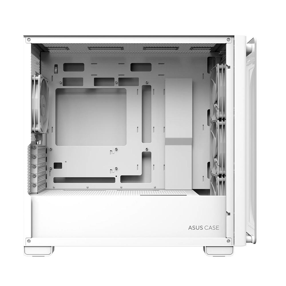 ASUS華碩 A23 PLUS【M-ATX】白/黑機殼/U高16.5cm/卡長38cm/支援背插式主板