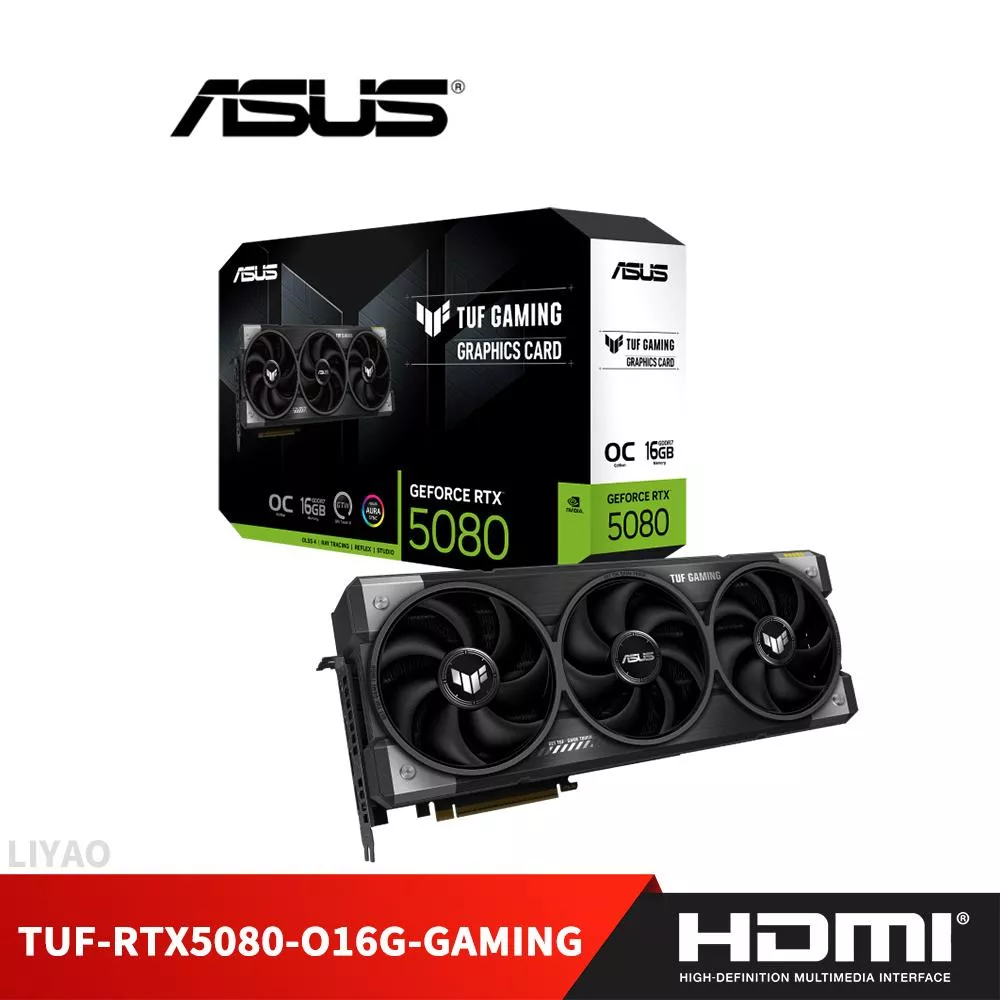 華碩 TUF-RTX5080-O16G-GAMING 顯示卡