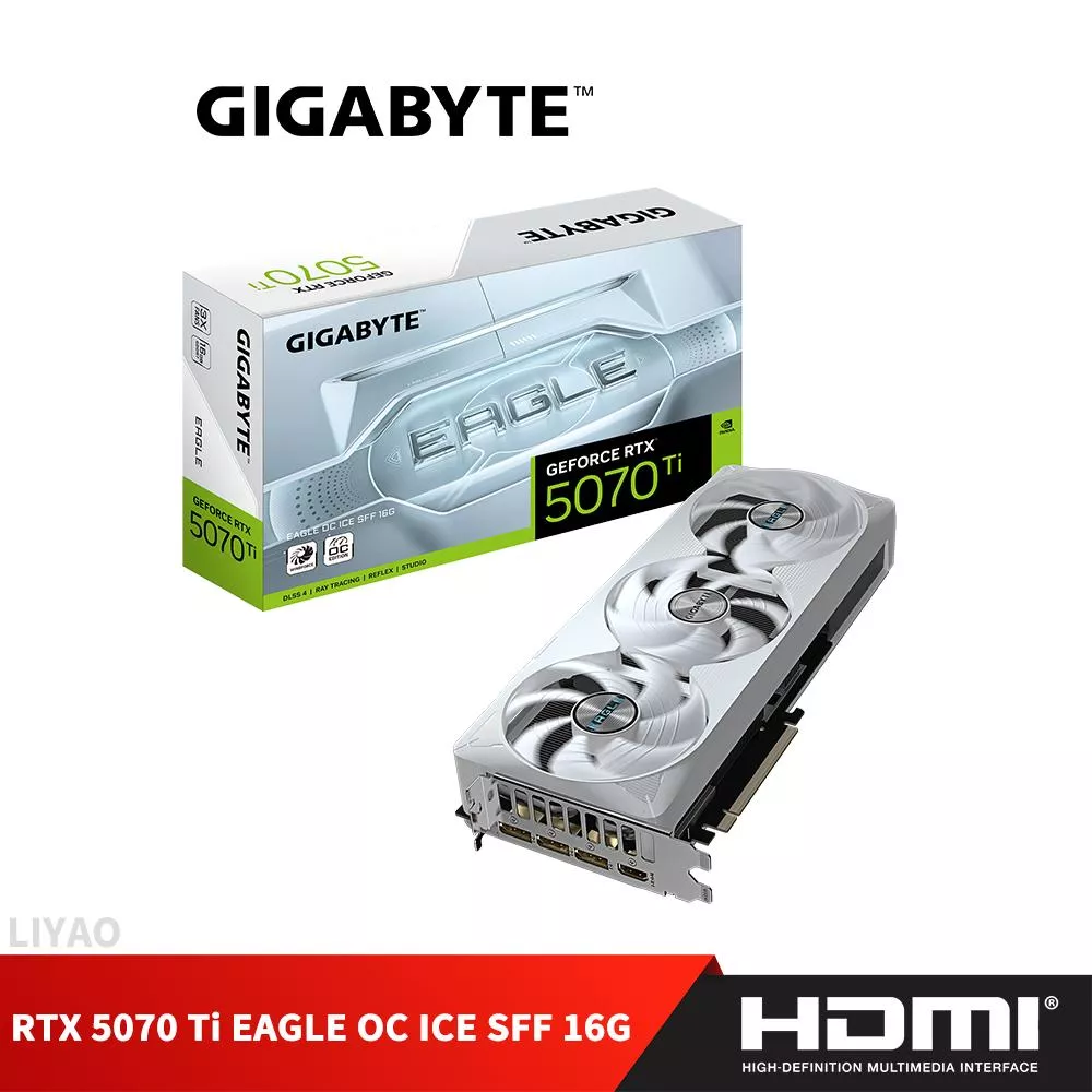 技嘉 RTX 5070 Ti EAGLE OC ICE SFF 16G 顯示卡