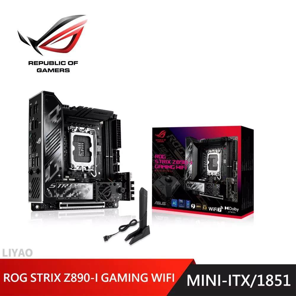 華碩 ROG STRIX Z890-I GAMING WIFI DDR5 主機板