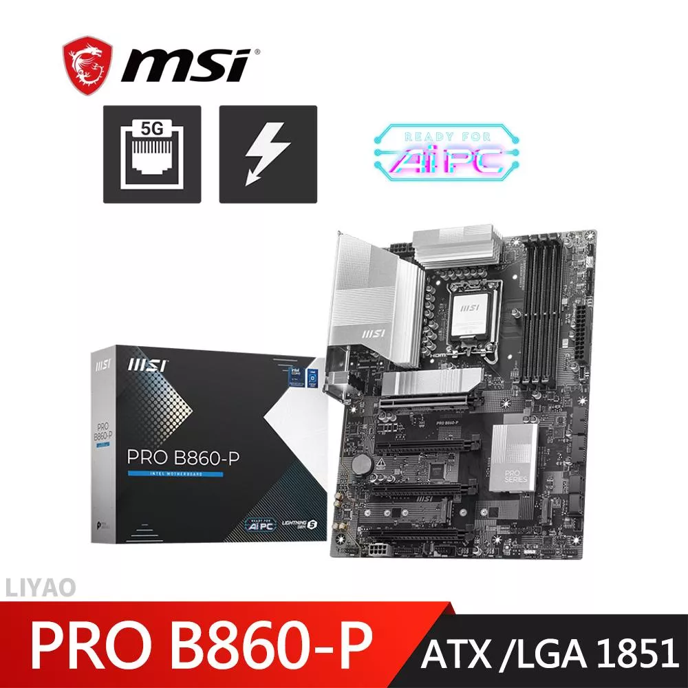 微星 PRO B860-P 主機板
