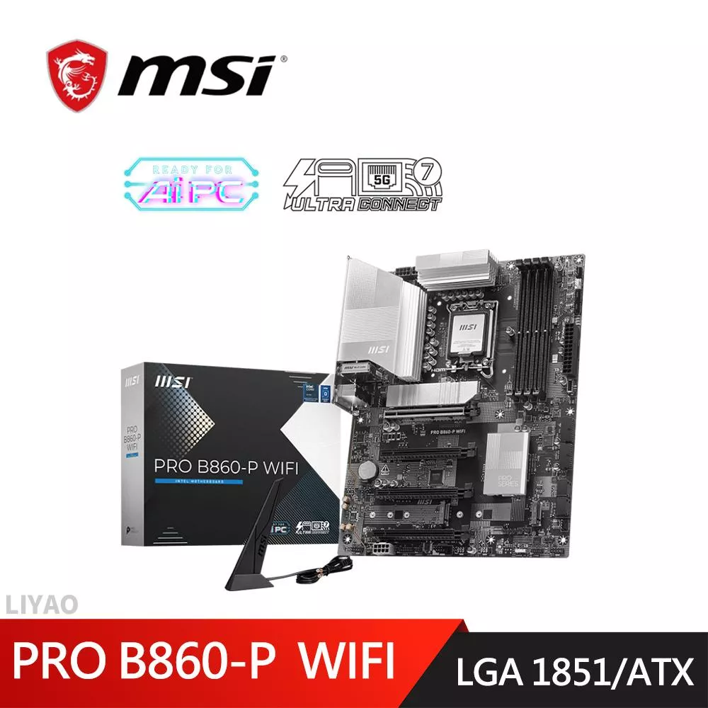 微星 PRO B860-P WIFI 主機板