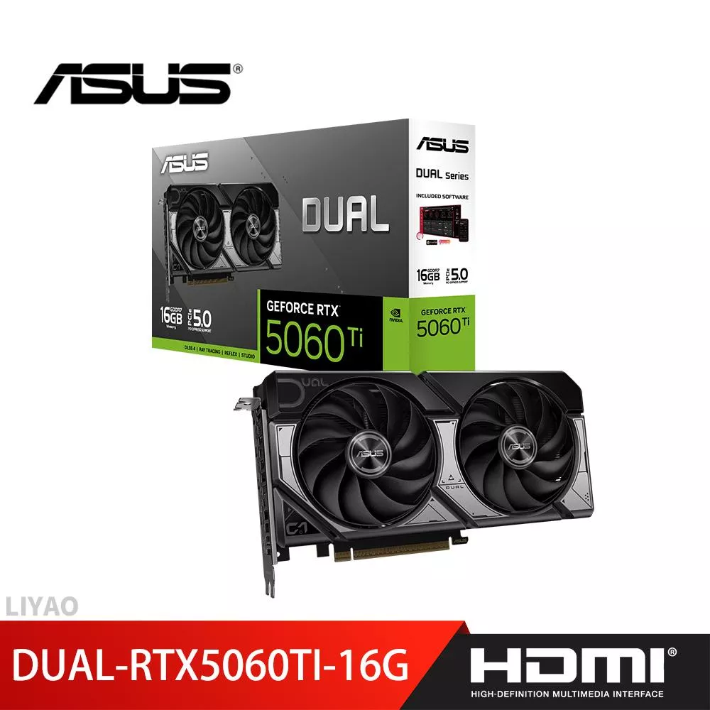 華碩 DUAL-RTX5060TI-16G 顯示卡