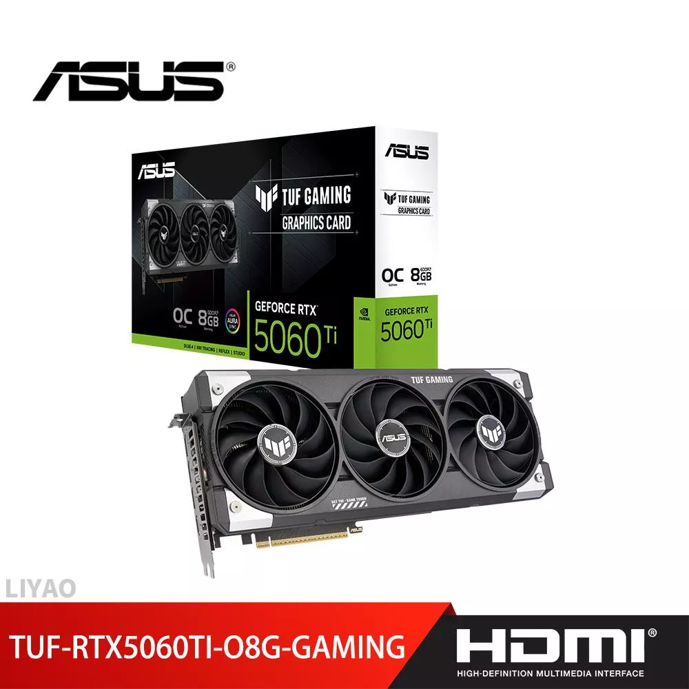 華碩 TUF-RTX5060TI-O8G-GAMING 顯示卡