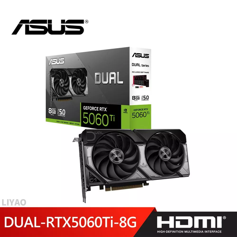 華碩 DUAL-RTX5060TI-8G 顯示卡