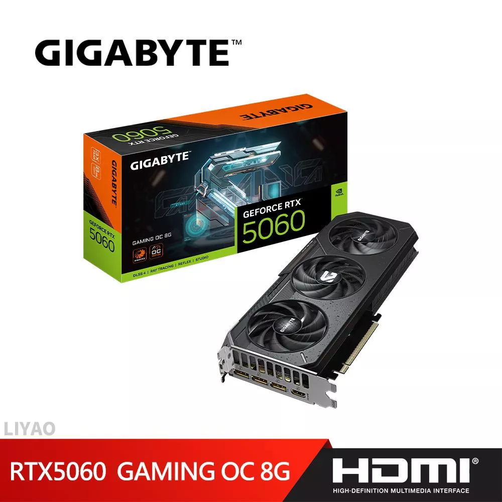 技嘉 RTX5060 GAMING OC 8G 顯示卡