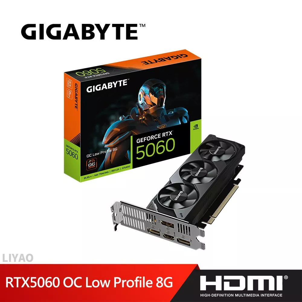 技嘉 RTX5060 OC Low Profile 8G 顯示卡